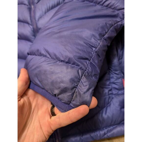 North Face Summit Series 800 Women's L Purple Puffer Jacket Full Zip - Picture 3 of 10